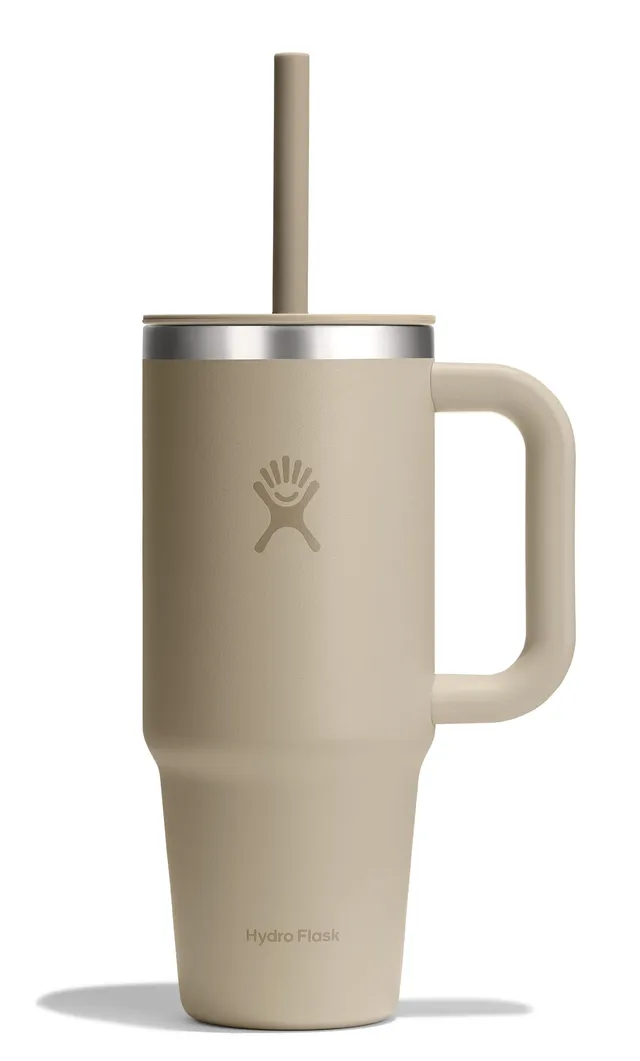 hydro-flask-travel-tumbler-709-ml-24-oz-avec-couvercle-paille-press-in-fermeture image 1