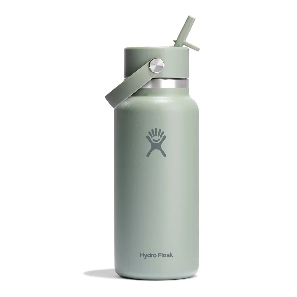 hydro-flask-wide-mouth-946-ml-32-oz-flex-straw-cap-bouteille-isotherme-inox-larg image 1