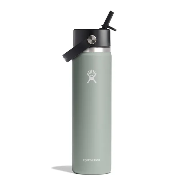hydro-flask-standard-mouth-709-ml-24-oz-avec-bouchon-antifuite-et-paille-int-gr- image 1