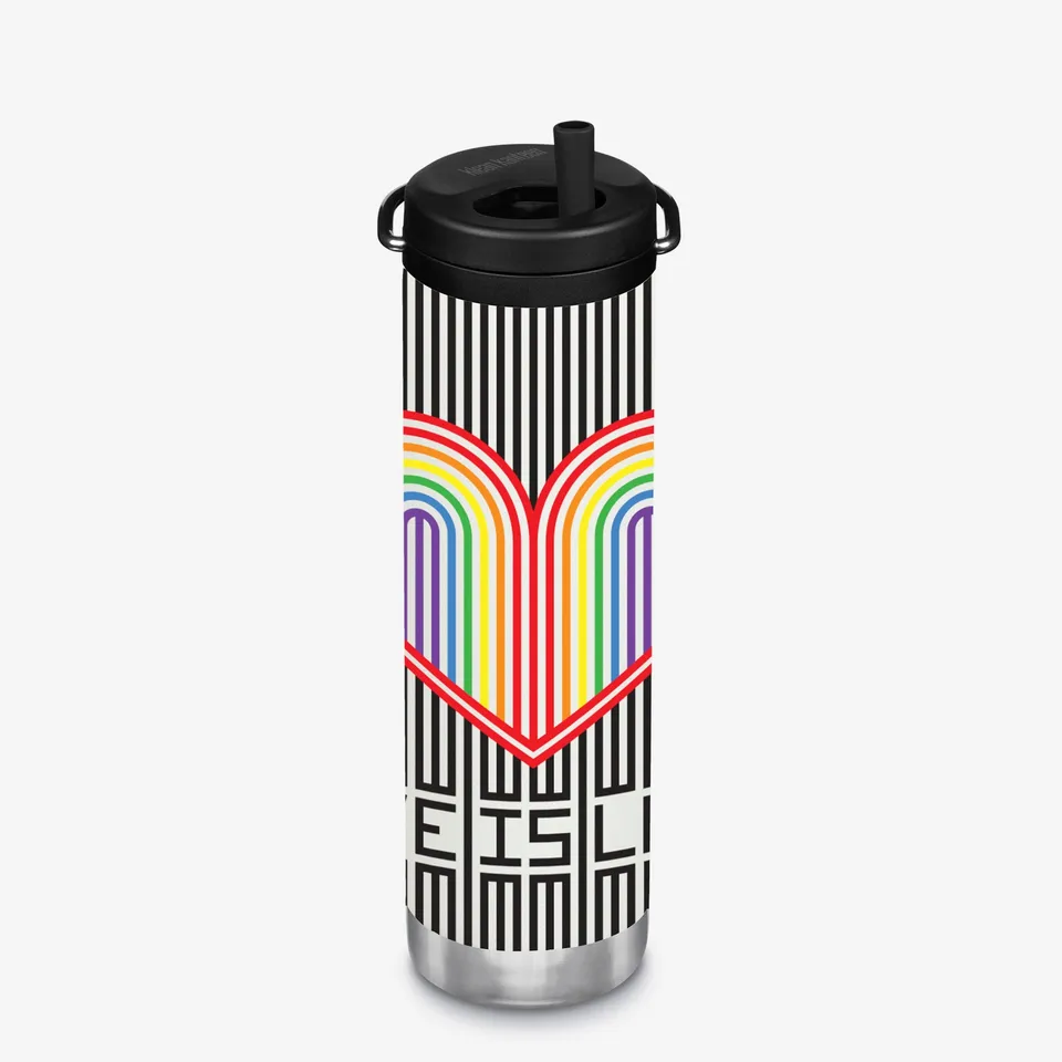 klean-kanteen-20oz-tkwide-avec-twist-cap-gourde-isotherme-591-ml-en-acier-recycl image 1