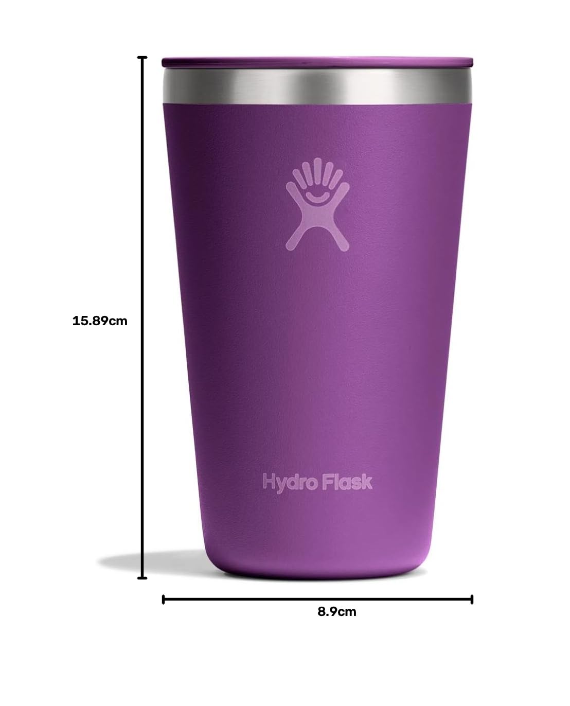 hydro-flask-all-around-tumbler-473-ml-16-oz-avec-couvercle-press-in-gobelet-isot image 7