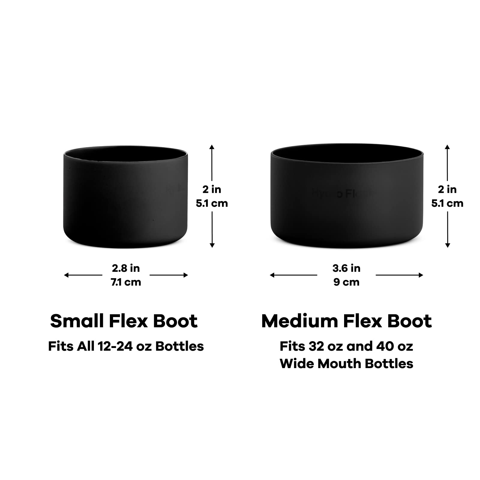hydro-flask-silicone-boot-base-de-protection-en-silicone-taille-moyenne-pour-bou image 2