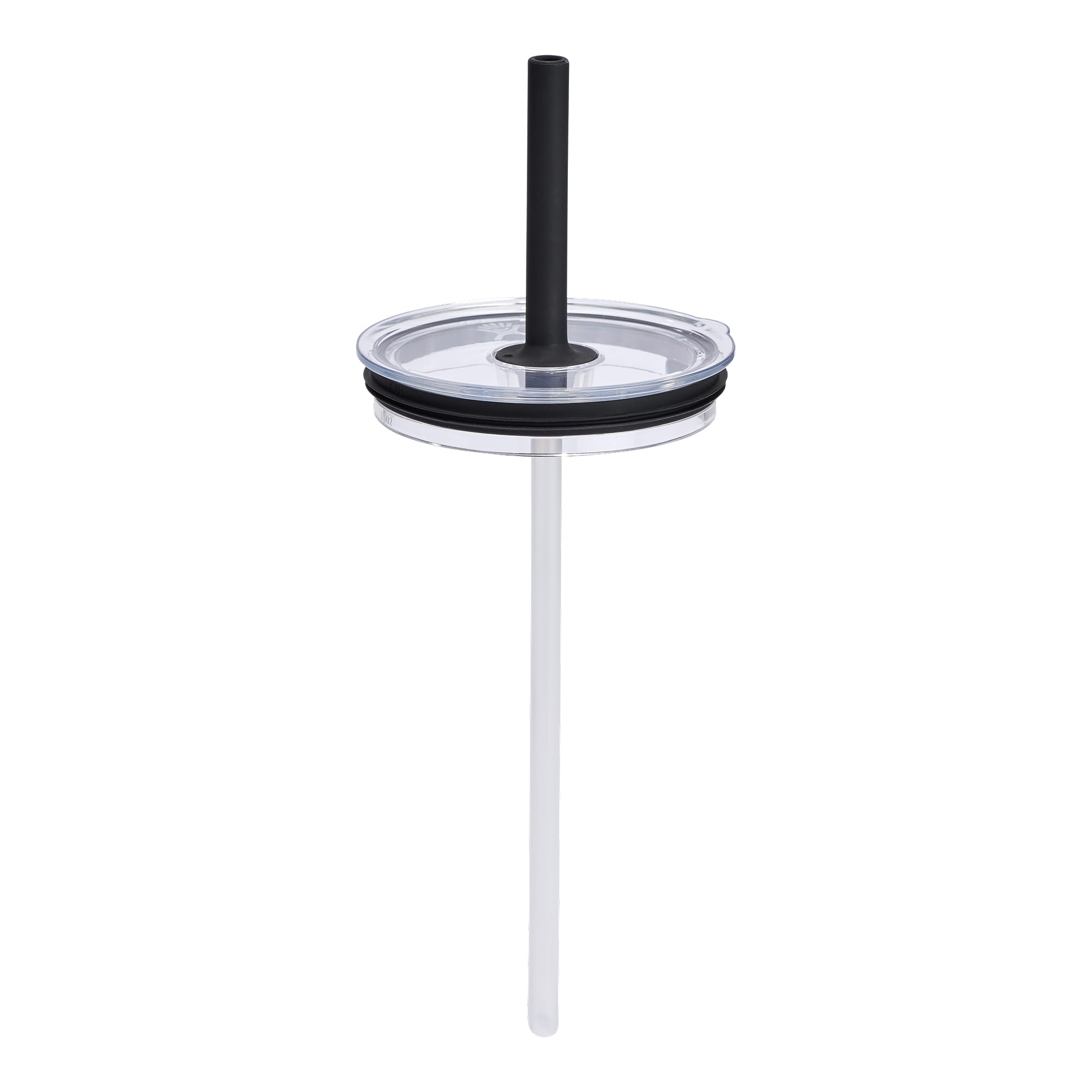 hydro-flask-press-in-all-around-tumbler-straw-lid-couvercle-paille-transparent-a image 1
