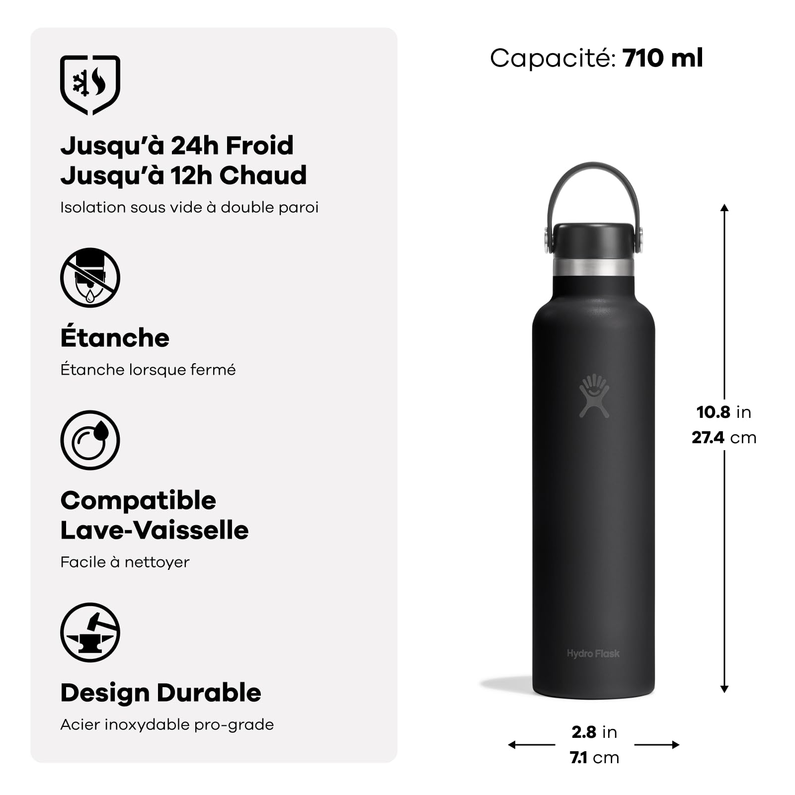 hydro-flask-standard-flex-cap-710-ml-24-oz-bouteille-isotherme-goulot-standard-e image 2