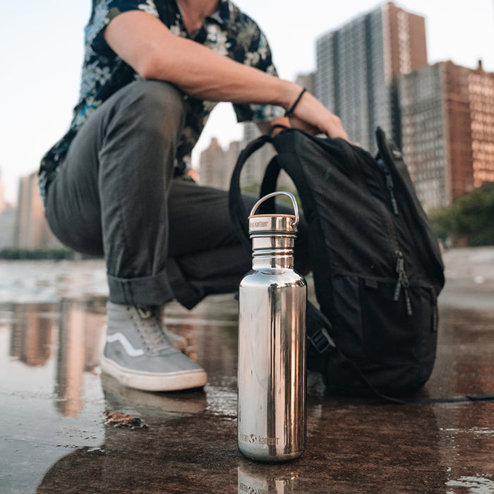klean-kanteen-reflect-798-ml-27-oz-avec-bouchon-bambou-gourde-inox-sans-plastiqu image 4