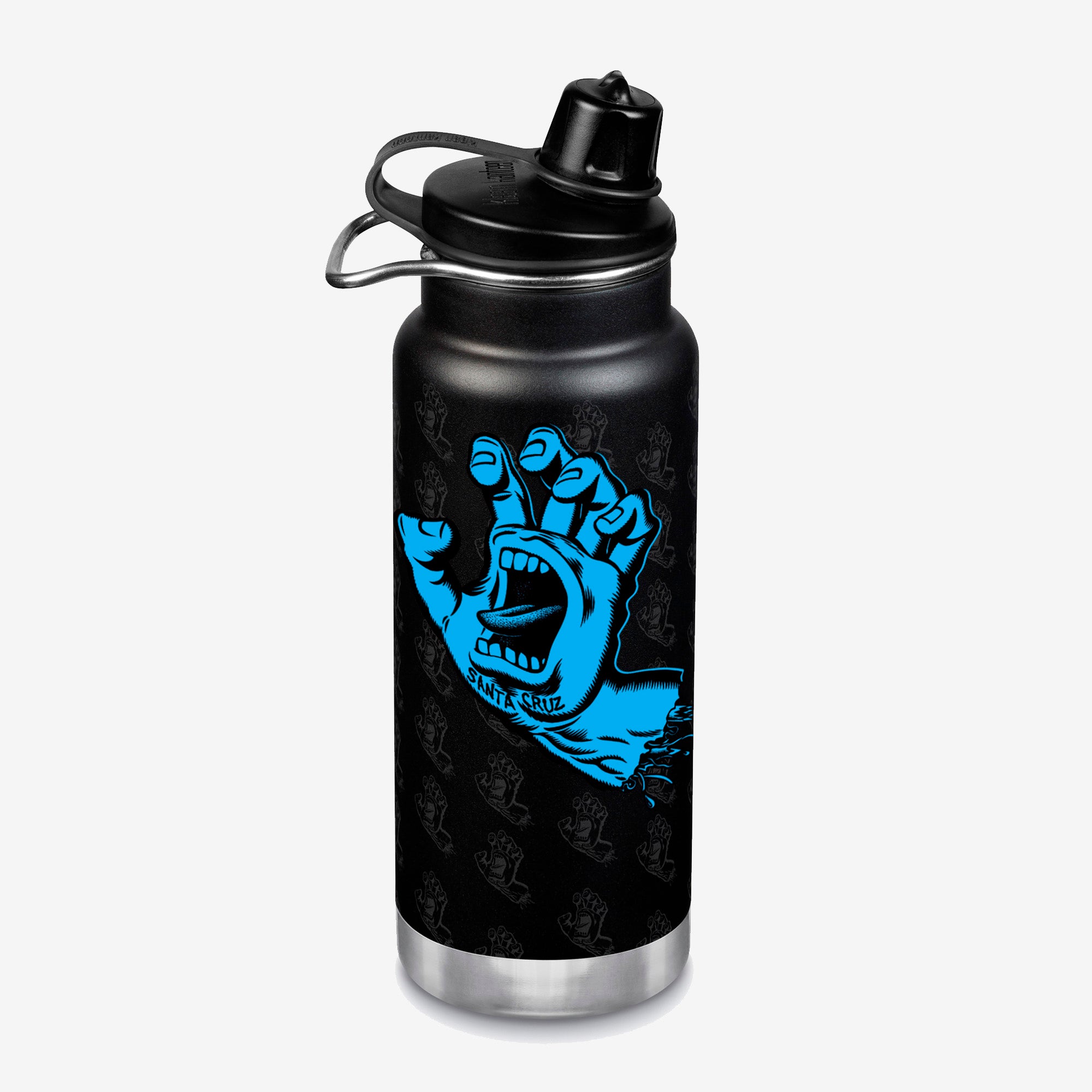 klean-kanteen-32-oz-tkwide-with-chug-cap-santa-cruz-screaming-hand-bouteille-iso image 2