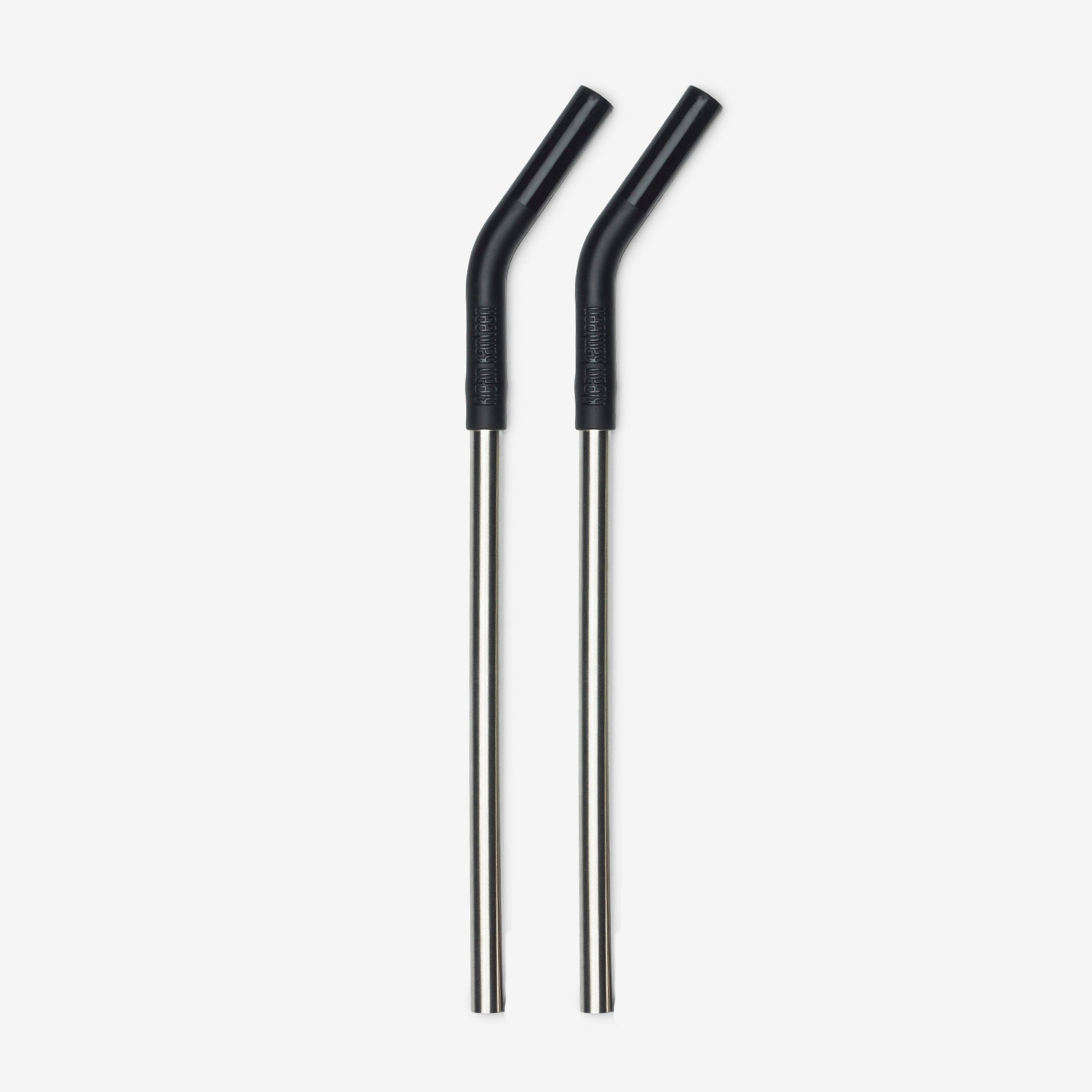 klean-kanteen-straw-2-pack-noir-2-pailles-r-utilisables-en-acier-inoxydable-avec image 1