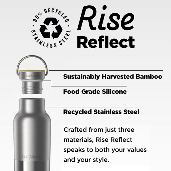 klean-kanteen-rise-reflect-20-oz-591-ml-gourde-isotherme-sans-plastique-en-acier image 4